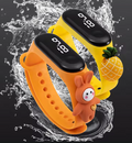 Waterproof Sports Watch for Kids Cartoon Dinosaur Unicorn Toys Children Led Digital Electronic Watch for Boys Girls Bracelet